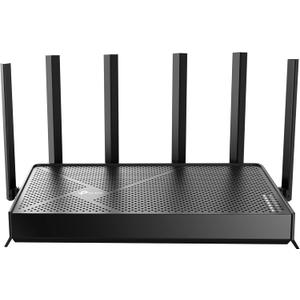 TP-Link Tri-Band BE9700 WiFi 7 Router (Archer BE600) – 10G Port, 2.5G Port, 3× 2.5G LAN, 320MHz Channel, Covers up to 2,600 sq. ft., 120 Devices, VPN, HomeShield Security