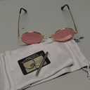 HJSTES Polarized Round Sunglasses Womens Men Retro Hippie Glasses Small Circle Sunnies