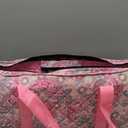 American Mahjong Game Set, 166 Pink Tiles (1.2), 4 All-in-One Color Rack/Pushers & Drawstring Bag, Complete Mahjong Sets with Pink Printed Carrying Bag and Mahjong Tile Set Accessories
