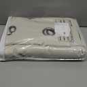 SimpleHome 100% Blackout Curtains for Bedroom,Thermal Insulated Cream Grommet Window Drapes Room Darkening Curtains for Living Room with Black Back,52 x 90 Inch,2 Panels