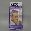 Just For Men Touch of Gray, Mens Hair Color Kit with Comb Applicator for Easy Application, Great for a Salt and Pepper Look - Black, T-55, Pack of 1