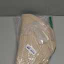 SHACOS 15 inch Beige Round Placemats Set of 12 for Dining Table Woven Braided Circle Place Mats Kitchen Placemat Washable Table Mats