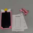 Kids Smart Phone for Girls, Toddler Birthday Gifts for Girl 3 4 5 6 7 8 9 10 Year Old, Kids Toy Cell Phone with 4" Touchscreen Cameras, Music, Games, Travel Preschool Learning Education Toy