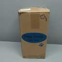 Heated Cat Bed Indoor, 20" Round Donut Deep Sleep Calming Heated Pet Beds for Cats and Small Dogs, Comfort Electric Thermal Cat Warming Bed with Adjustable Heating Pad, Washable and Indoor Use