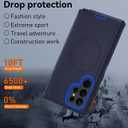 Magnetic Case for Galaxy S22 Ultra 5G case,Samsung S22 Ultra Heavy Duty case,[Military Grade Protective ],[Shockproof] [Dropproof] [Dust-Proof], (with Belt Clip,Dark Blue-MAG)