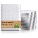 Bubble Mailers 4x8"es 500pcs | Padded Envelopes Mailers | Sealing Shipping Bags for Small Business, Shipping Envelopes with Self Sealing, Waterproof and TearProof
