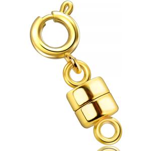 Necklace Clasps and Closures 14 K Gold and Silver Jewelry Converters for Bracelets Extender