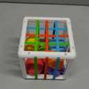 MINGKIDS Montessori Toys for 1 Year Old, 6 Pc Multi Sensory Shape, Toddler Developmental Learning Birthday Gifts, Baby Toys 12 Month