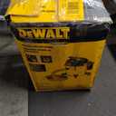 DEWALT 12 Gallon Poly Wet/Dry Vac, 5.5 HP Shop Vacuum Wet Vacuum Cleaner for Workshop, Jobsite, Commercial Area, Large Pick-Up Capacity, Yellow,DXV12P