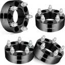 EVIL ENERGY 5x5 Wheel Spacers 2 inch Compatible with Jeep Grand Cherokee 2011-2023, 5x127 mm 5 Lugs 87.1 mm Hub Bore M14x1.5 Studs Black, Not Hubcentric