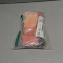 JAKIDAR 12 Pack Baby Toddler Socks Non Slip Grip Cotton Crew Socks for Boys Girls Infants Kids (Orange Sunset)