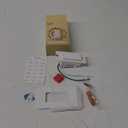 MOES Smart Double Light Switches, WiFi 2 Gang Single Pole Switch, No Netural Wire No Hub Required, 2.4GHz Switch Combo Compatible with Alexa Google Assistant