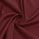sancua Round Tablecloth - 90 Inch - Water Resistant Spill Proof Washable Polyester Table Cloth Decorative Fabric Table Cover for Dining Tables, Buffet Parties and Camping, Burgundy