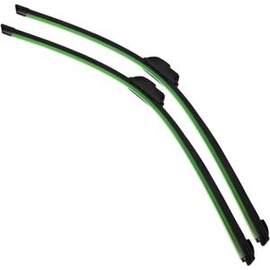 Mikinona 1pair Car Wiper Blades Windshield Wiper Strips for Easy Installation Smooth Wiping Action Weather Resistant Quality