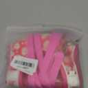 Step in Dog Harness and Leash Set, Flower Adjustable Easy Walk Puppy Harnesses, Soft Mesh Pet Vest Harness Small Size Dog Adjustable No Pull Dog Harness for Dogs(Rose red, S)