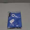 Happy 10th Birthday Decorations,10th Blue & Silver Balloon Large Birthday Banner Backdrop Sign,Cheers to Ten Years Old Bday Party Supplies 