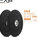 CAP Barbell Rubber Olympic Bumper Plate | 10lbs - Pair