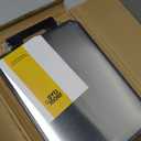 SNOWCLAD Stainless Steel Cutting Board,Double Sided Steel Cutting Boards for kitchen,Stainless Steel/Wheat straw pp Large Board for meat,non toxic Chopping,16 * 11 Inch,Dishwasher Safe