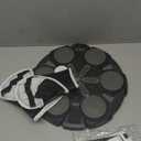 Upgraded Music Punching Machine for Kids and Adults, Wall Boxing Punching Pad with Bluetooth & Rhythm Lights, 3 Speed Modes, Home Fitness Boxing Equipment with Gloves for Boys Girls Teenagers (Black)