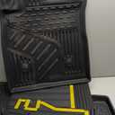 Floor Mats for 2024-2026 Chevy Trax/Buick Envista, All Weather TPE Cargo Mat with 3rd Seat Back Cover and Left Storage Mat for Chevy Trax Accessories Door Sill Guards