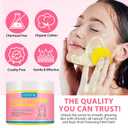 Turmeric Kojic Acid Cleansing Pads - Turmeric Facial Cleansing Pads For Acne Firming Skin - Remove Excess Keratin Clean Pores 50PCS