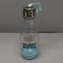 Sodastream My Only Bottle Style Carbonating Bottle, Small 0.5 L, Portable Size, Suitable for Use Anywhere, Dishwasher-Safe, Colour: Blue, Material: Tritan, BPA Free