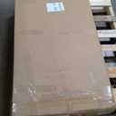 43" Large Vanity Desk with 30" HD Lighted Mirror, Modern Vanity Desk with Mirror and Lights, Makeup Vanity with 5 Drawers and Storage Shelves and Charging Station, White