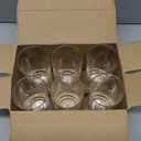 Krosno Highball Glasses, Set of 6, 11.8 oz, Blended Collection, Crystal Glass, Perfect for Everyday, Multipurpose Glasses, Dishwasher Safe, Made in Europe