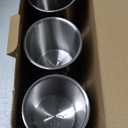 IMEEA Silverware Caddy for Countertop Kitchen Utensil Holder Stainless Steel Utensil Caddy Cutlery Holder with Black Metal Rack