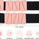 PATIKIL Ankle Weights for Women, 2Lbs Total (1Lb Each) Adjustable Wrist Weights with Removable Weights Arm Weights for Women & Men Yoga Training Walking Jogging Aerobics (Pink)