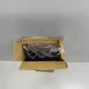 Squeegee Broom for Floor, 18'' Heavy Duty Rubber Wiper with 60'' Long Handle for Bathroom Tile, Garage Concrete, Deck, Shower Glass, Window Cleaning (Yellow)