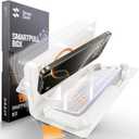 SMARTDEVIL 3 Pack Screen Protector for iPhone 16 Pro Max, Bubble-and-Dust-Free Box, HD Tempered Glass, Military Grade Shatterproof & Ultra Durable, Easy Installation