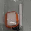 for AirPods Pro 3 Case (2025) with Phone Stand & Cleaner Kit, Cute Soft Silicone Cover for AirPods Pro 3rd Genera case with Keychain for Women Men with Keychain for Airpod Pro case(2025) Orange