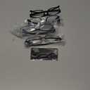 Gaoye +2.25 Reading Glasses Men - Blue Light Blocking Lenses, TR90 Frames, UV400 - Eyeglasses with Clear Vision (A4 Pack Black)