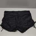 ATTRACO Women Swim Shorts High Waisted Swimsuit Shorts Swim Bottom Board Shorts (2X, Black)