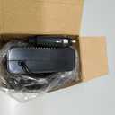 Car Heater, 12V 150W Fast Heating Windshield Defogger and Defroster, 2 in 1 Portable Heating & Cooling Fan, 360 Rotatable Heater with Plug-in Cigarette Lighter (Black)