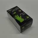 TitanFlex Thor Grip Heavy Duty Green Industrial Nitrile Gloves with Raised Diamond Texture, 8-mil, Latex Free, Powder Free (XL (Pack of 100))
