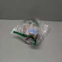 Birthday Gifts for Women Teen Girl, Personalized Initial Makeup Organizer Bag Set, Open Flat Travel Cosmetic Bag With Clear Divider and Handle(Brown,E)