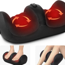 Medcursor Foot Massager with Heat - Foot and Calf Massager with Massage Roller, Deep Massage for Plantar Fasciitis, Pain Relief, Neuropathy, Relax for Home or Office Use (Not Cordless)