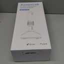 Handheld Vacuum Cordless 25000Pa Car Vacuum 3-in-1 Handheld Vacuum, Includes Smart Display and Charging Base Hand Vac Cordless Rechargeable One-Touch Empty for Home/Pet/Car (White)