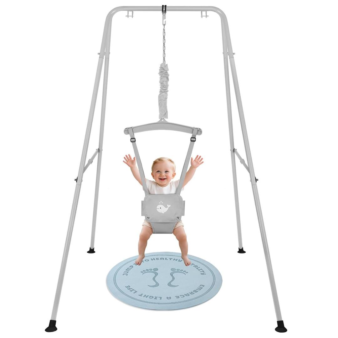Baby Jumper with Stand, Toddler Jumper Bouncers for Baby 6-24 Months