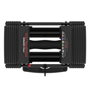 PowerBlock Pro EXP 50 – Adjustable Dumbbells (5-50 lbs) Stage, 1 Dumbell