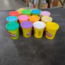 Play-Doh Bulk Mixed Colors 12-Pack of Non-Toxic Modeling Compound, (4oz) Cans (12-Cans, 48oz)