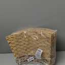 Bribay Christmas Tree Collar, Rattan Xmas Tree Skirt for Artificial Trees, Base Cover for 7.5ft Trees Christmas Tree Skirt, Handcrafted Woven Hyacinth Rustic Tree Skirt