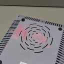 CoFashion Nail Dust Collector for Acrylic Nails Vacuum Machine, 80W Adjustable Vacuum, Electric Nails Filter for Manicure Nail Fan Dust Collector