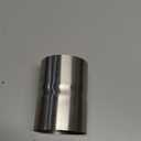 ID 2-1/2" to ID 2-1/2" Exhaust Coupler Stainless Steel Exhaust Adapter Fit for OD 2.5" Pipes