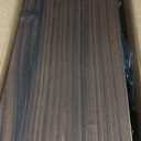 Towel Racks for Bathroom Over The Door Towel Racks Towel Storage Organizer with Metal Shelf Basket for Bathroom Rv Camper (7-Tier Black with Brown Plank)