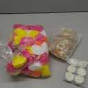 Gejoy 6 Sets Diwali Decorations Includes 4 Feet Artificial Marigold Flowers Garland for Hanging Tea Light Candle and Candles Holders for Indian Pooja Wedding Decor (Orange,Yellow,Pink,White,Lotus)