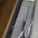 LazBlinds No Tools No Drill Cordless 1" Vinyl Mini Blinds, 100% Blackout Blinds for Indoor Windows, Room Darkening Privacy Window Blinds and Shades for Interior, 31" W x 64" H, Grey