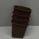 Bed Risers 1 inch, 2 inch, 3 inch, 4 inch, 6 inch, 8 inch Heavy Duty, Oversized Furniture Riser for Couch Sofa Table Chair Leg Frame Dorm, Support up to 6000 Lbs (Chocolat Brown 4 Pack, 5 inch)